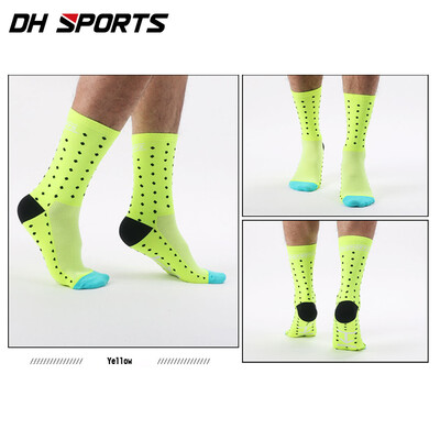 Dh sportske ženske performanse Mtb biciklističke čarape Guy Funky cestovni bicikl Najlonske pruge Biciklističke čarape za trčanje Crazy Dot Brdski bicikl