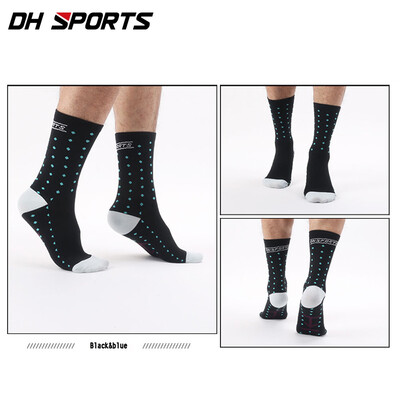 Dh sportske ženske performanse Mtb biciklističke čarape Guy Funky cestovni bicikl Najlonske pruge Biciklističke čarape za trčanje Crazy Dot Brdski bicikl