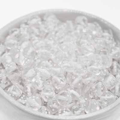 100 kom Mješovite prozirne akrilne perle za razmak od kockica 8 mm Kvadratne šarene perle DIY pribor za izradu nakita 9 boja Odaberite