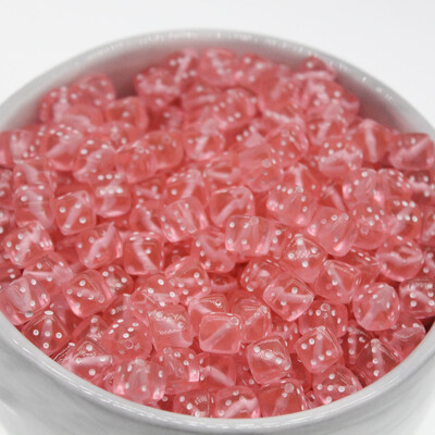 100 kom Mješovite prozirne akrilne perle za razmak od kockica 8 mm Kvadratne šarene perle DIY pribor za izradu nakita 9 boja Odaberite