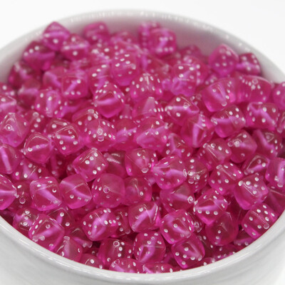 100 kom Mješovite prozirne akrilne perle za razmak od kockica 8 mm Kvadratne šarene perle DIY pribor za izradu nakita 9 boja Odaberite