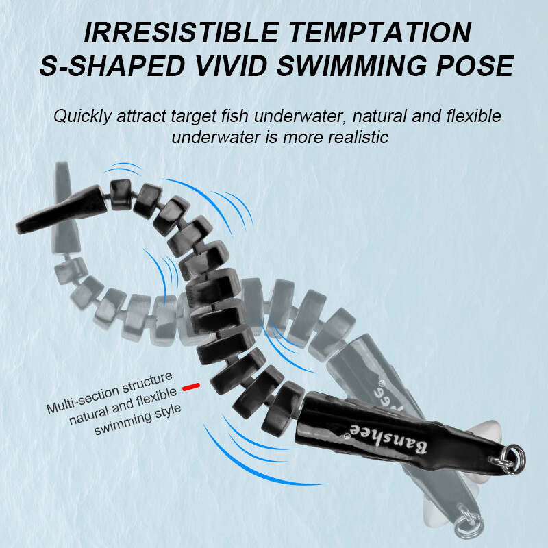 165 mm 34 g mamci za ribolov Jointed Crankbaits Swimbait Vobleri za tonuće za štuku Pastrva Bass Trolling Umjetni čvrsti mamac
