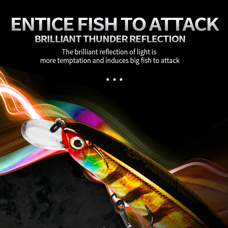 BEARKING 13 cm 21 g Dubina 1,8 m Orbitalni magnetski sustav Vrhunski mamci za ribolov Minnow Wobbler Kvalitetne udice za pecanje