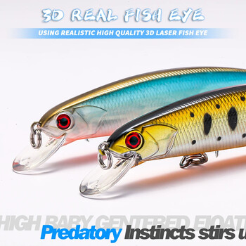 MOOKZZ 2023 New Arrival 130mm 21g Suspension Fishing Lures Minnow High Quality Baits Wobblers Good Action Professional