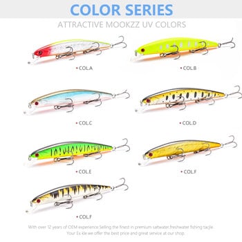 MOOKZZ 2023 New Arrival 130mm 21g Suspension Fishing Lures Minnow High Quality Baits Wobblers Good Action Professional