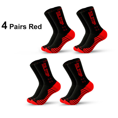 Nogometne čarape protiv klizanja Nogometne čarape Muškarci Ženske Košarka Tenis Profesionalne sportske čarape Mid Calf Trčanje Biciklizam Ragbi čarape