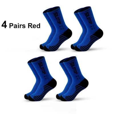 Nogometne čarape protiv klizanja Nogometne čarape Muškarci Ženske Košarka Tenis Profesionalne sportske čarape Mid Calf Trčanje Biciklizam Ragbi čarape