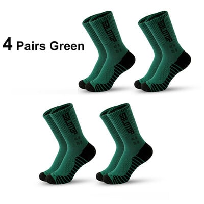 Nogometne čarape protiv klizanja Nogometne čarape Muškarci Ženske Košarka Tenis Profesionalne sportske čarape Mid Calf Trčanje Biciklizam Ragbi čarape