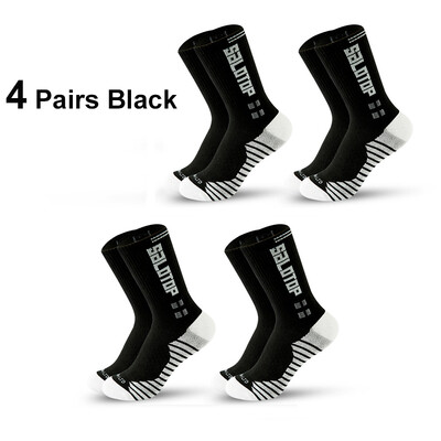 Nogometne čarape protiv klizanja Nogometne čarape Muškarci Ženske Košarka Tenis Profesionalne sportske čarape Mid Calf Trčanje Biciklizam Ragbi čarape