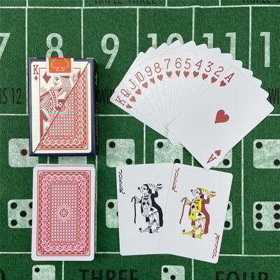 Karte za igranje PVC Poker Plastični Baccarat Texas Hold'em Poker Karte Društvene igre Vodootporne nosive kartaške igre Baralho špil