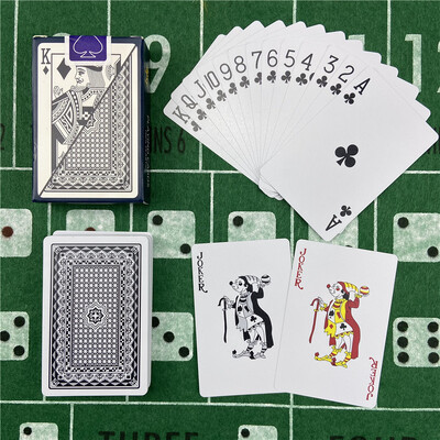 Karte za igranje PVC Poker Plastični Baccarat Texas Hold'em Poker Karte Društvene igre Vodootporne nosive kartaške igre Baralho špil