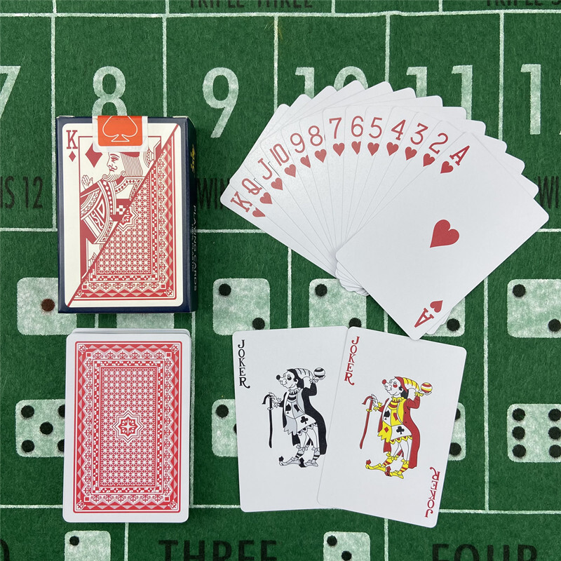Karte za igranje PVC Poker Plastični Baccarat Texas Hold'em Poker Karte Društvene igre Vodootporne nosive kartaške igre Baralho špil