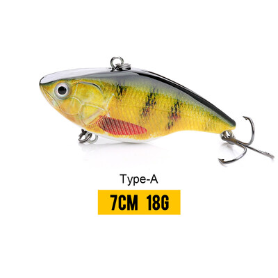 VTAVTA 7cm 18g Rattlin Vib Rybárske Nástrahy Potápavé Wobblery Na Rybolov Šťuky Kľukové Nástrahy Umelé VIB Nástrahy Kovové