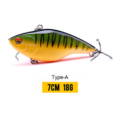 VTAVTA 7cm 18g Rattlin Vib Rybárske Nástrahy Potápavé Wobblery Na Rybolov Šťuky Kľukové Nástrahy Umelé VIB Nástrahy Kovové