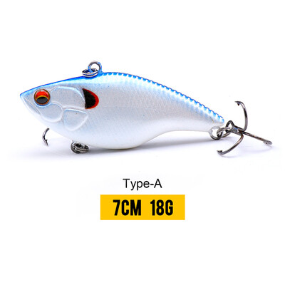 VTAVTA 7cm 18g Rattlin Vib Rybárske Nástrahy Potápavé Wobblery Na Rybolov Šťuky Kľukové Nástrahy Umelé VIB Nástrahy Kovové