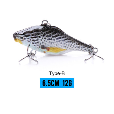 VTAVTA 7cm 18g Rattlin Vib Rybárske Nástrahy Potápavé Wobblery Na Rybolov Šťuky Kľukové Nástrahy Umelé VIB Nástrahy Kovové