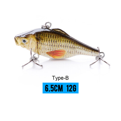 VTAVTA 7cm 18g Rattlin Vib Rybárske Nástrahy Potápavé Wobblery Na Rybolov Šťuky Kľukové Nástrahy Umelé VIB Nástrahy Kovové