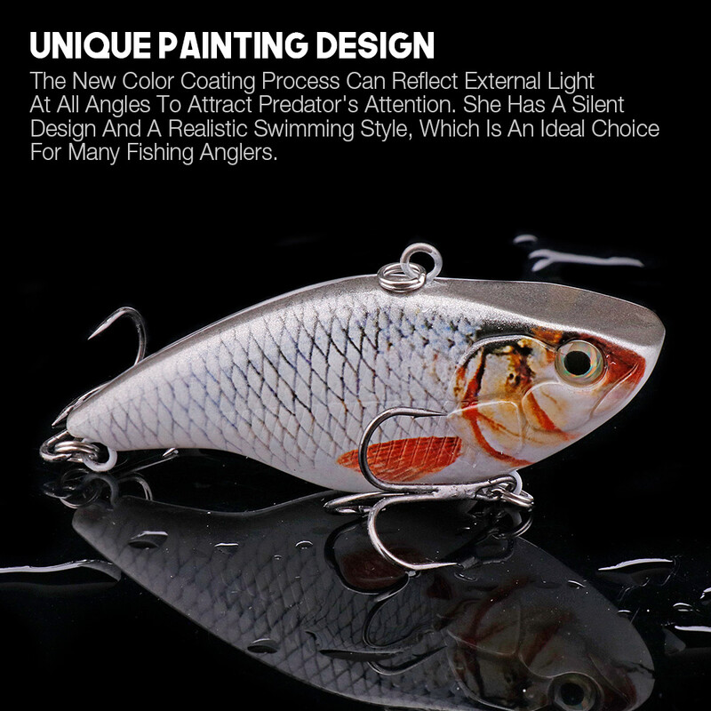 VTAVTA 7cm 18g Rattlin Vib Rybárske Nástrahy Potápavé Wobblery Na Rybolov Šťuky Kľukové Nástrahy Umelé VIB Nástrahy Kovové