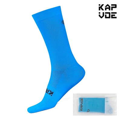 Kapvoe profesionālas riteņbraukšanas zeķes vīriešiem, oriģinālās sporta zeķes, elpojošas velosipēdu zeķes, brīvdabas sports, sacīkstes, basketbols, vīrieši,