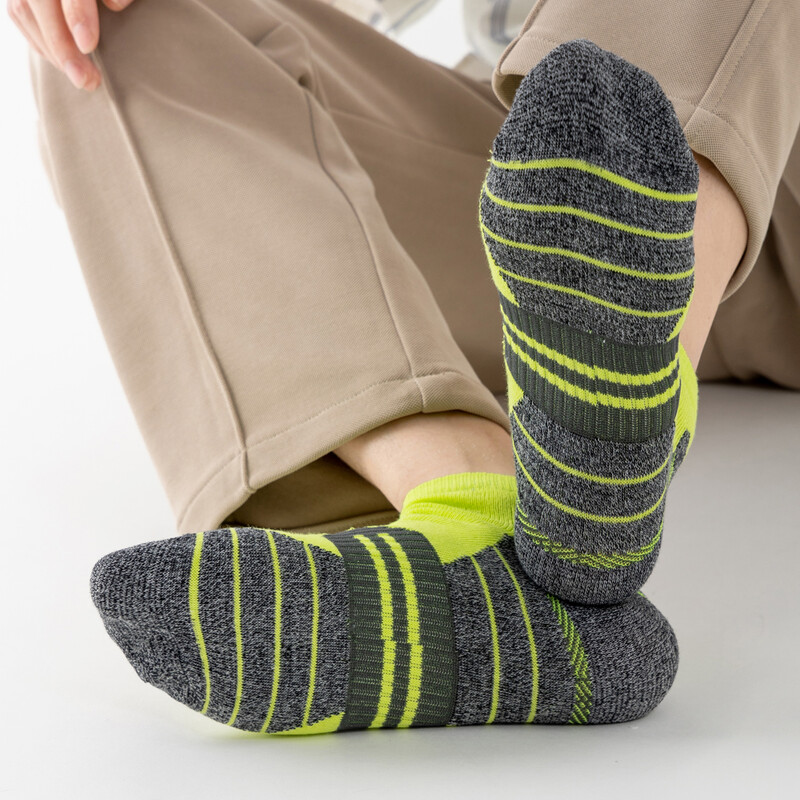 Bărbați șosete de alergare de vară, uscare rapidă, respirabile, pentru sport în aer liber, șosete profesionale pentru fitness, sală de gimnastică, maraton, echitație, femei, șosete