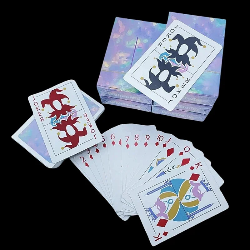 Set za poker Papir Novi uzorak Plastične Vodootporne karte za igranje za odrasle Igra Poker karte Društvene igre 58*88mm karte