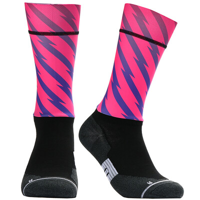 Biciklističke profesionalne čarape Neklizajuće prozračne biciklističke čarape Kompresijske sportske čarape Biciklističke flotne trkaće čarape Muške i ženske