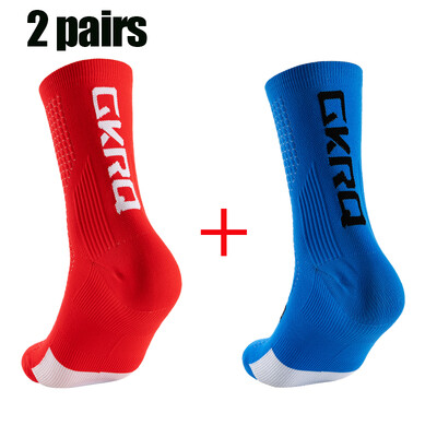 2 para GKRQ Nove biciklističke čarape Biciklističke medicinske sestre Kompresijske cestovne bicikle za trčanje Mtb do koljena Bijele Sportske Smiješne marke Crne