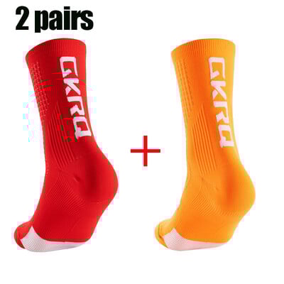 2 para GKRQ Nove biciklističke čarape Biciklističke medicinske sestre Kompresijske cestovne bicikle za trčanje Mtb do koljena Bijele Sportske Smiješne marke Crne