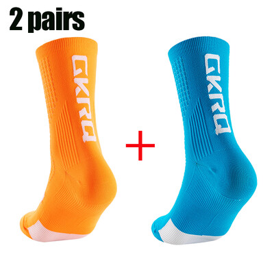 2 para GKRQ Nove biciklističke čarape Biciklističke medicinske sestre Kompresijske cestovne bicikle za trčanje Mtb do koljena Bijele Sportske Smiješne marke Crne