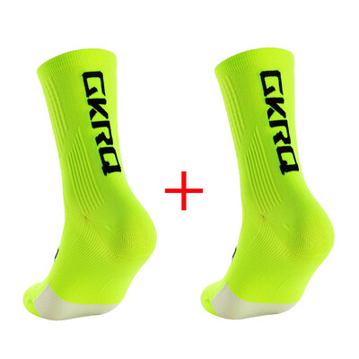 2 para GKRQ Nove biciklističke čarape Biciklističke medicinske sestre Kompresijske cestovne bicikle za trčanje Mtb do koljena Bijele Sportske Smiješne marke Crne