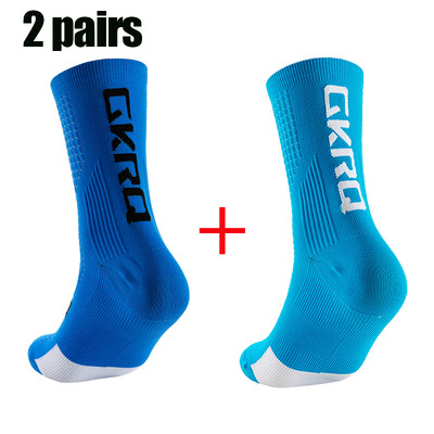 2 para GKRQ Nove biciklističke čarape Biciklističke medicinske sestre Kompresijske cestovne bicikle za trčanje Mtb do koljena Bijele Sportske Smiješne marke Crne