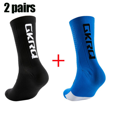 2 para GKRQ Nove biciklističke čarape Biciklističke medicinske sestre Kompresijske cestovne bicikle za trčanje Mtb do koljena Bijele Sportske Smiješne marke Crne
