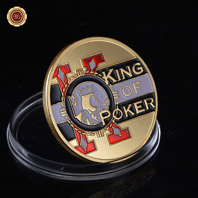 Štitnik za poker karticu Zaštitnik za poker kartice Metalni suvenir Set žetona Casino Dealer Novčić Poker Igra Hold'em Dodaci Sretni predmet