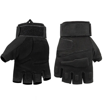 Muške rukavice s pola prsta, taktičke rukavice za vanjske aktivnosti, sportsko pucanje, lov, motociklističke biciklističke rukavice--