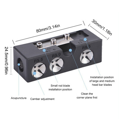 Alat za brušenje vrha štapa za biljar Višenamjenski mlin za biljar Snooker Alat za popravak štapa za bilijar Oblikivač vrha štapa Dodaci za biljar