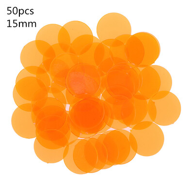 100/50 komada Montessori obrazovne matematičke igračke Resursi za učenje Zaliha bingo žetona u boji 15 mm