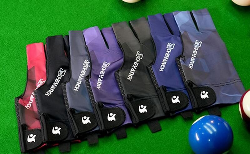 Mănușă de biliard Mâna stângă Snooker cu trei degete Mănuși de biliard Autocolante anti-alunecare Elasticitate Mănuși de biliard moi și ușoare
