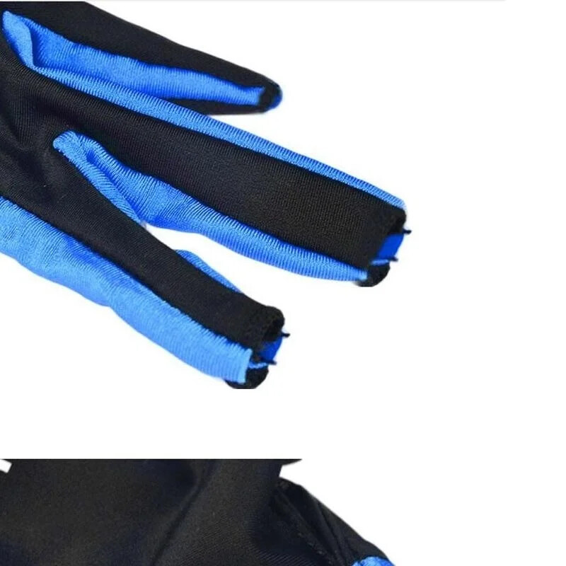 Snūkera biljarda cimdi Trīs pirksti Kreisā un Labā Roka Viena Snūkera Biljarda Cimdi Pretslīdēšanas