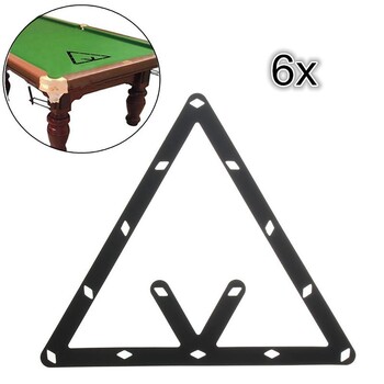 6Pcs 8 9 10 Ball Magic Invisible Rack Sheet Positioning Biliard Pool Cue Tool билярдна зала за индивидуален аксесоар за домашна игра