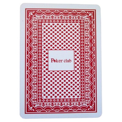 1 balenie plastových hracích kariet, nový PVC materiál, hrúbka 0,32 mm a šírka prednej strany karty, Texas Hold'em Poker