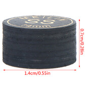 2 ks 14 mm japonské špičky na tágo, kvalitné biliardové tágo z bravčovej kože, 9 vrstiev, špička na tágo snooker, SS SMH, príslušenstvo na biliardové tágo