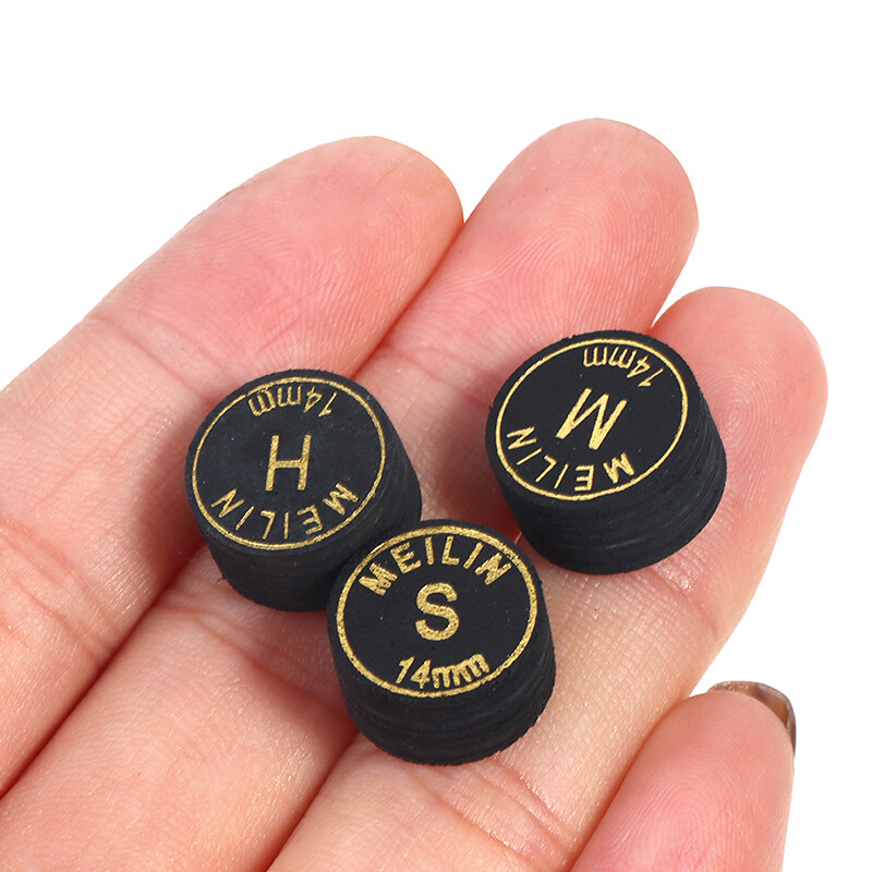 2 ks 14 mm japonské špičky na tágo, kvalitné biliardové tágo z bravčovej kože, 9 vrstiev, špička na tágo snooker, SS SMH, príslušenstvo na biliardové tágo