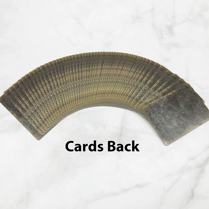 Retro kreatívna kolekcia hracích kariet, kartová hra, papierové karty, hra 63x88 mm