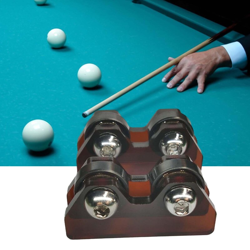 2x Pool Billiard Straightness Checker Održavanje Popravak dijelova Prijenosni alat za provjeru za Club Bar Kućni dodaci za biljar