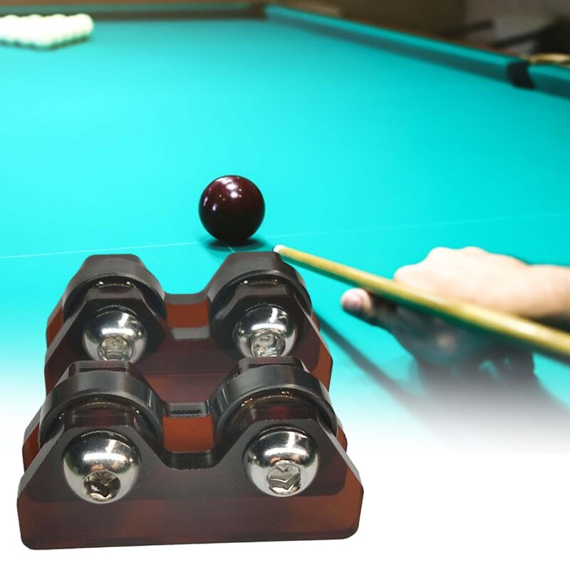 2x Pool Billiard Straightness Checker Održavanje Popravak dijelova Prijenosni alat za provjeru za Club Bar Kućni dodaci za biljar