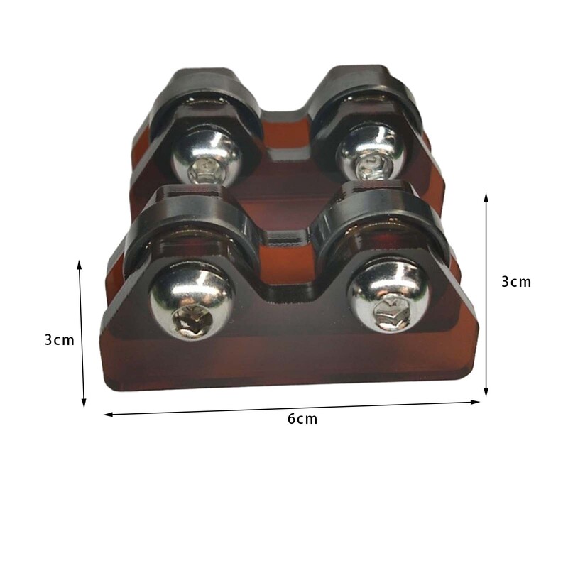 2x Pool Billiard Straightness Checker Održavanje Popravak dijelova Prijenosni alat za provjeru za Club Bar Kućni dodaci za biljar