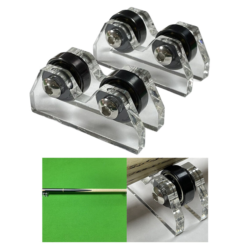 2x Pool Billiard Straightness Checker Održavanje Popravak dijelova Prijenosni alat za provjeru za Club Bar Kućni dodaci za biljar