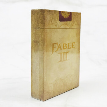 Карти за игра в ретро стил FABLE 3 Game Poker Carta Карти за игра от Fable III Limited Collector\'s Edition Set Never Open!