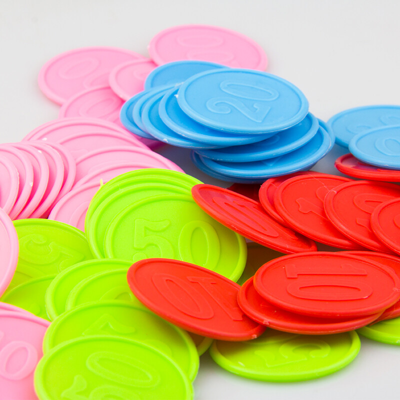 Žetoni za poker s brojevima Markeri za brojanje Društvene igre Adultt Kids Party Carnival Fun Favors Juegos De Mesas Para Toda La Familia