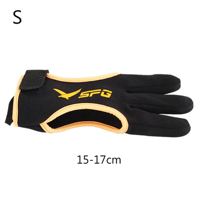 Rukavice za streličarstvo na otvorenom s 3 prsta, ergonomskog dizajna, podebljani, podesivi protuklizni štitnik, pribor za streličarstvo